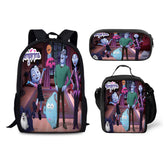 Vampirina Schoolbag Backpack Lunch Bag Pencil Case 3pcs Set Gift for Kids Students